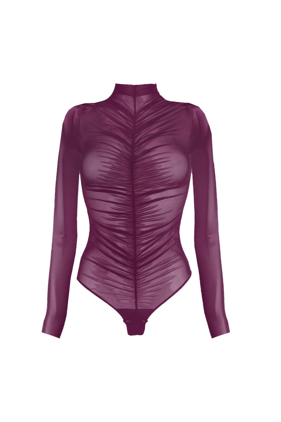 MARIA DRAPE– MAILLE BORDEAUX by FANTABODY