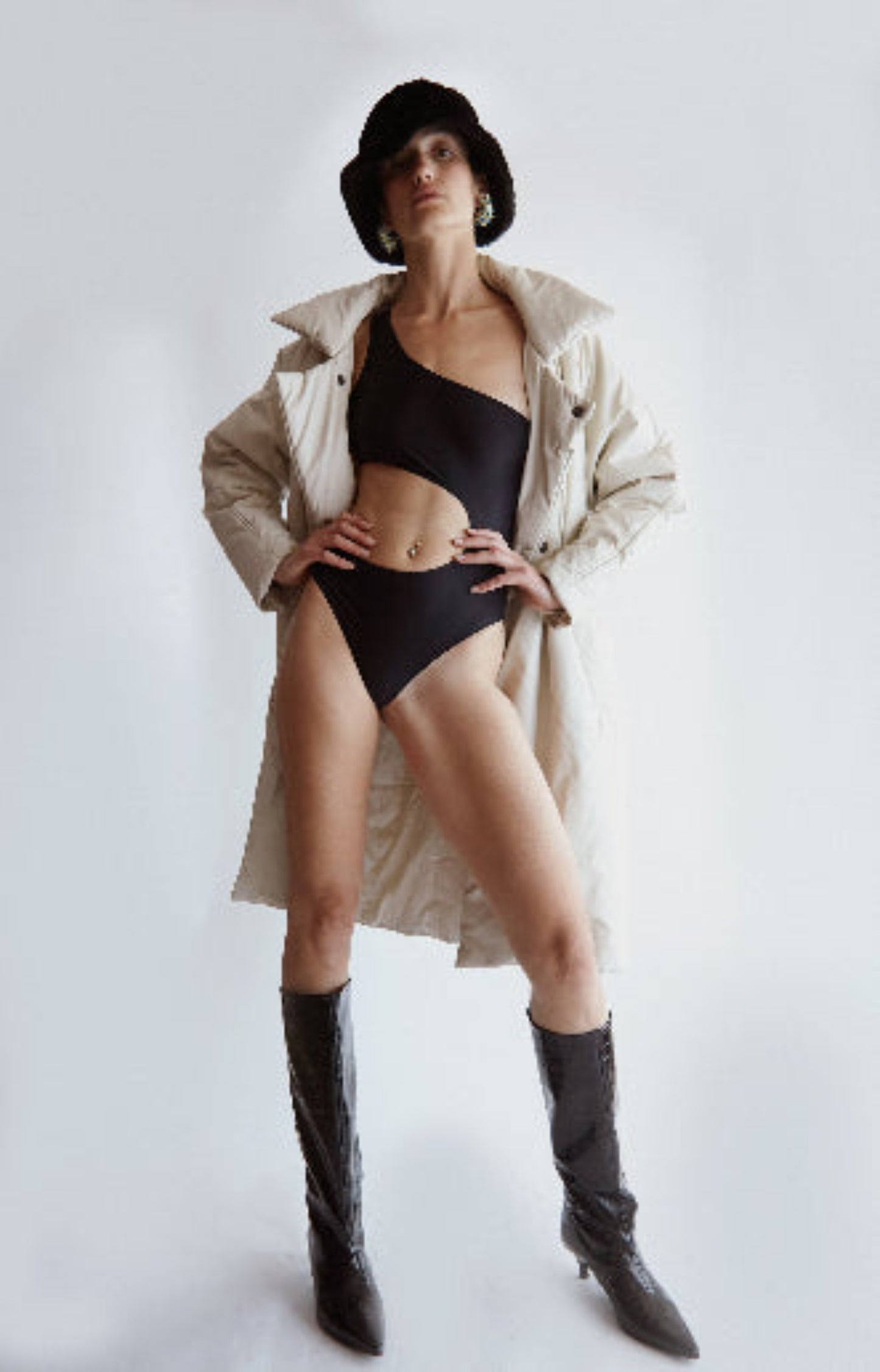 CAROLINA BLACK đ€ Body AsymĂ©trique ĂlĂ©gant by FANTABODY