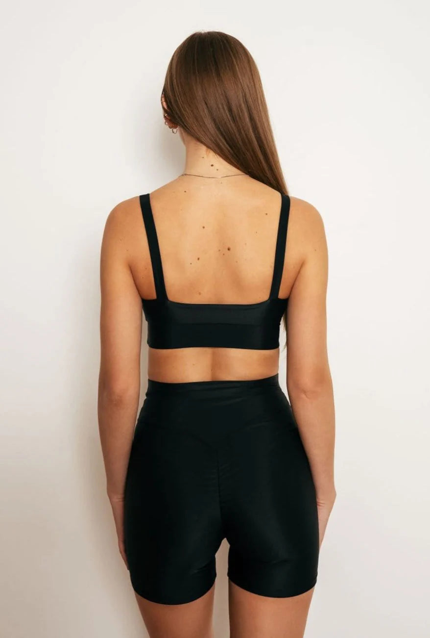 REFORMER SHORTS BLACK BY FANNA POLEWEAR