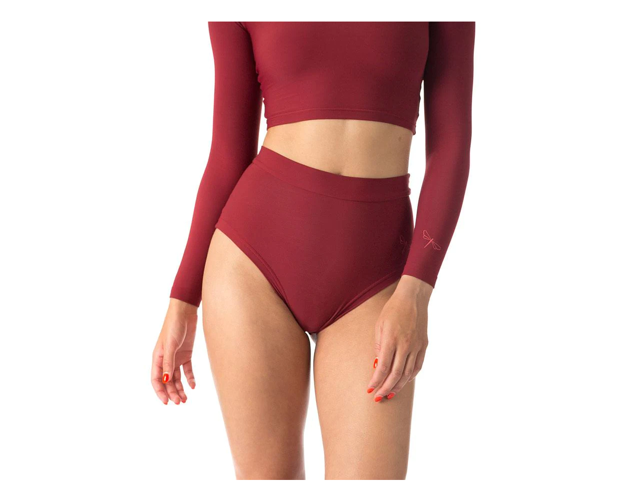 Short Lola bordeaux - Dragonfly