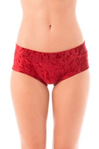 Short Hot Pants Velours Gold - Dragonfly