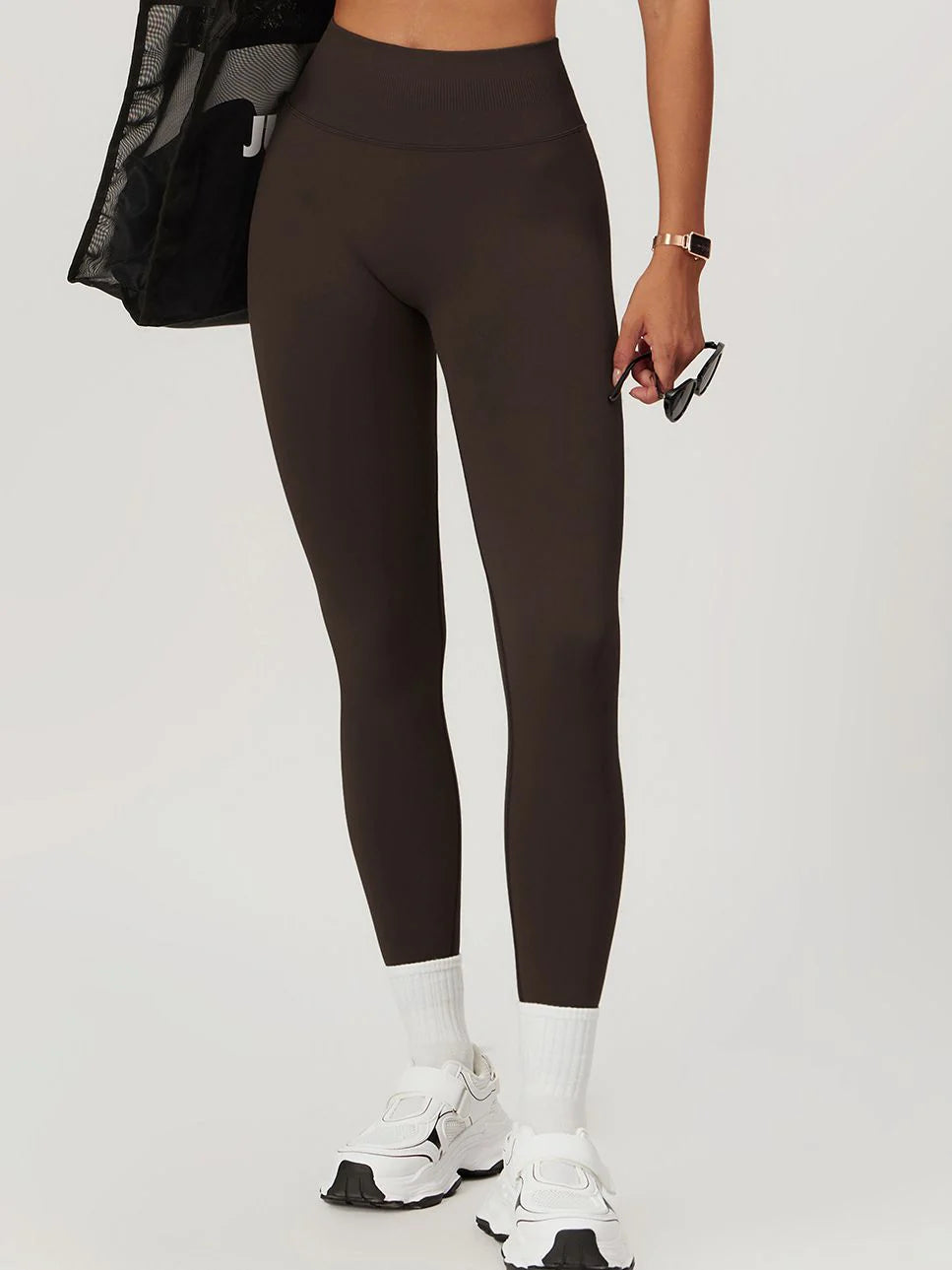 Legging taille haute sans couture - La Plume Air Club