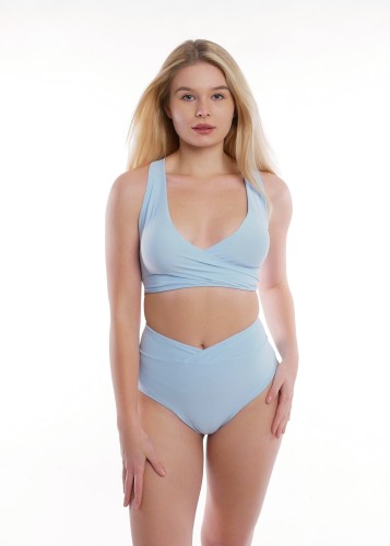 SHORTS POISE BABY BLUE COLOUR by MOVS WEAR