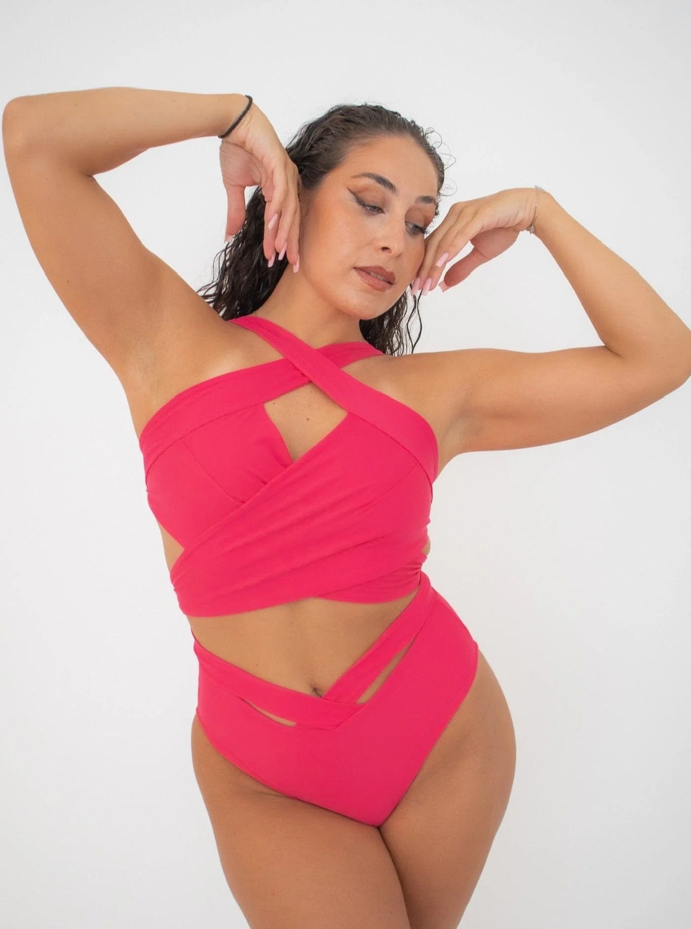 FANNA X BOTTOM HOT PINK